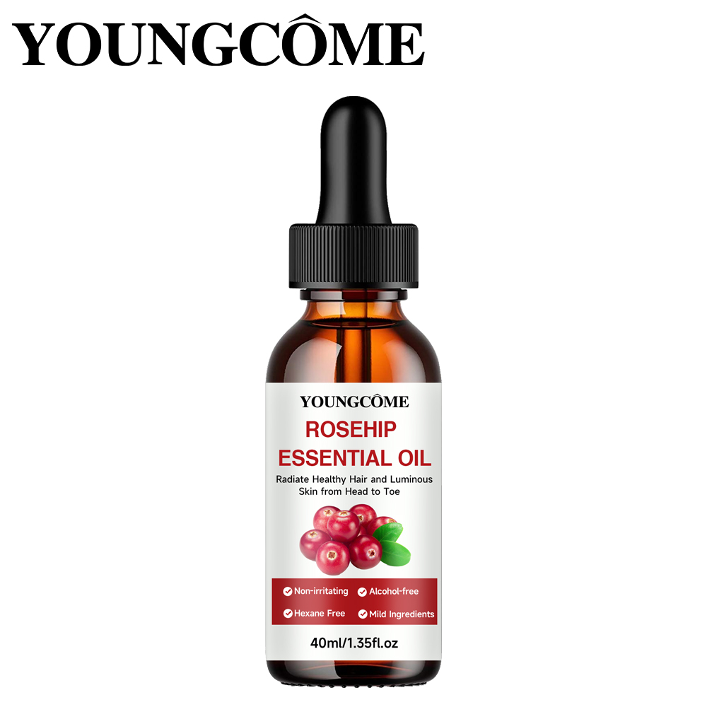 Face Oil Rosehip - ピュアローズヒップエッセンシャルオイル 小じわを薄くする リフトアップ 引き締め 修復 保湿