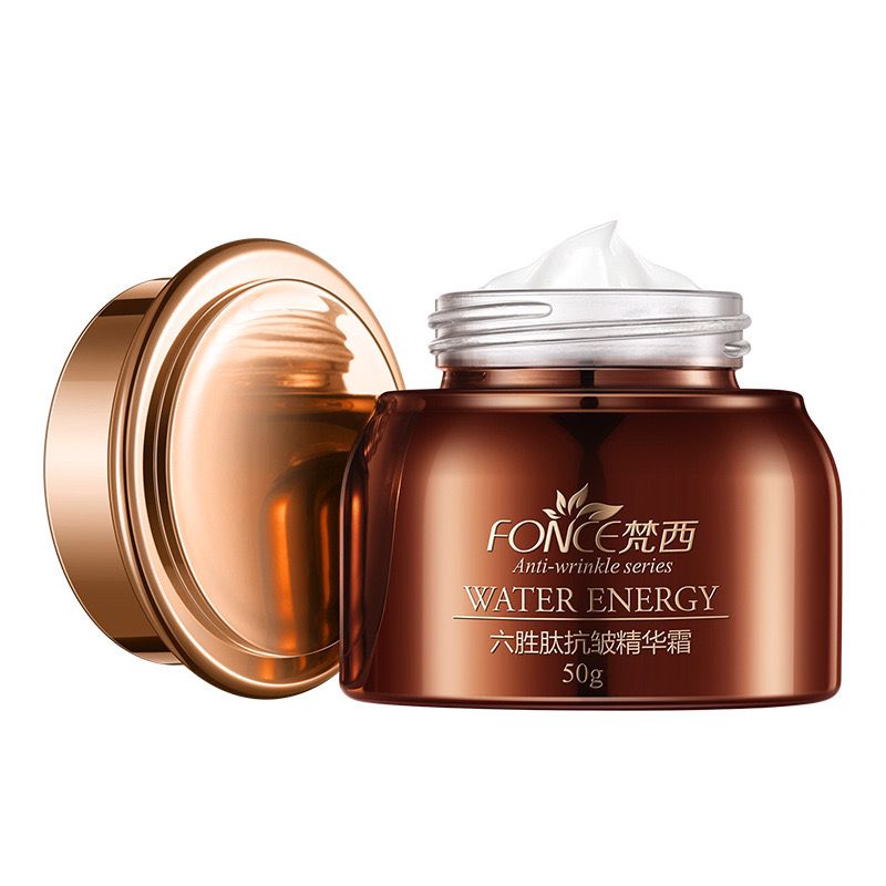 Retinol Cream - Fonce 韓国アンチエイジングしわ除去フェイスクリーム乾燥肌保湿フェイシャルリフティングファーミングデイナイトクリームペプチド血清 50 グラム