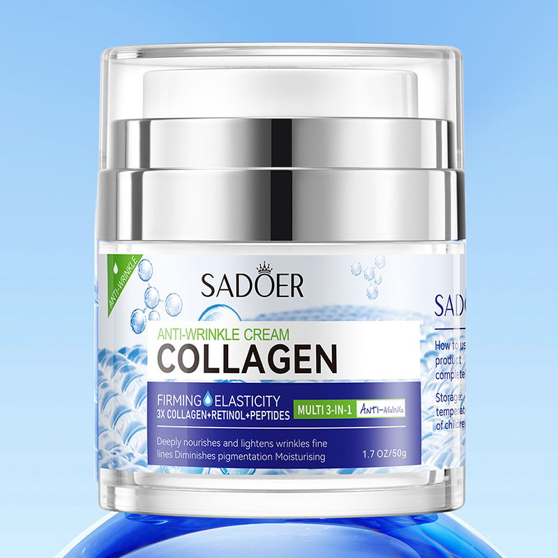 Vitamin C Serum - SADOER ビタミン C コラーゲンフェイスクリームアンチエイジング保湿美白保湿フェイシャルクリームデイクリーム美容顔スキンケア