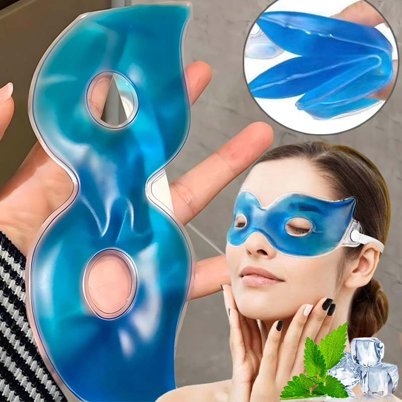 Skincare China - 5pc 夏用ジェル冷却アイマスク目の疲労を和らげる再利用可能なキャットアイアイケアマスクツールホーム目元の腫れを和らげるリラクゼーション