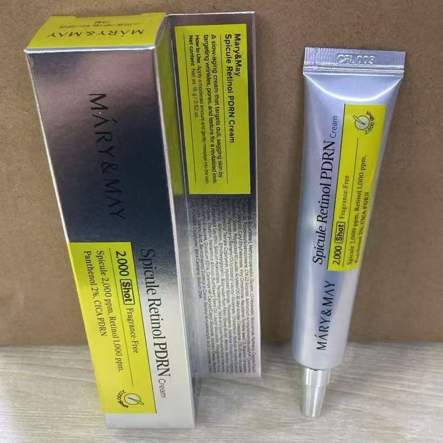 MÁRY&MAY スピキュールコラーゲン＆レチノールPDRN - Retinol Cream のレビューと価格