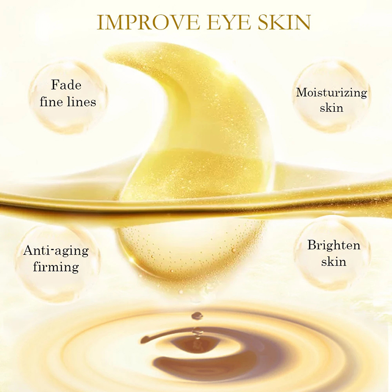 10/20 個ゴールデンクリスタルコラーゲンアイマスク抗ダー - Face Mask Skincare のレビューと価格
