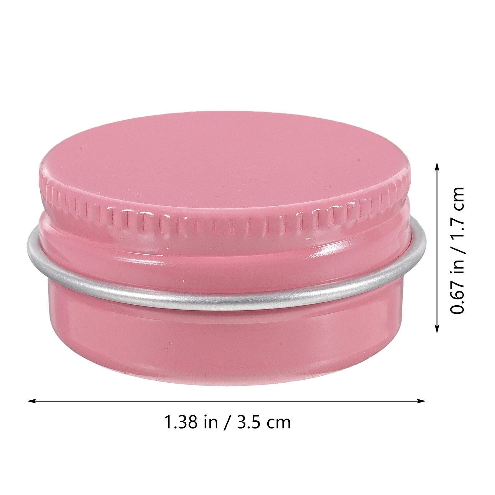 8個入り、丸型アルミ製の空容器。防水仕様で、DIY化粧品やク - Lip Balm のレビューと価格