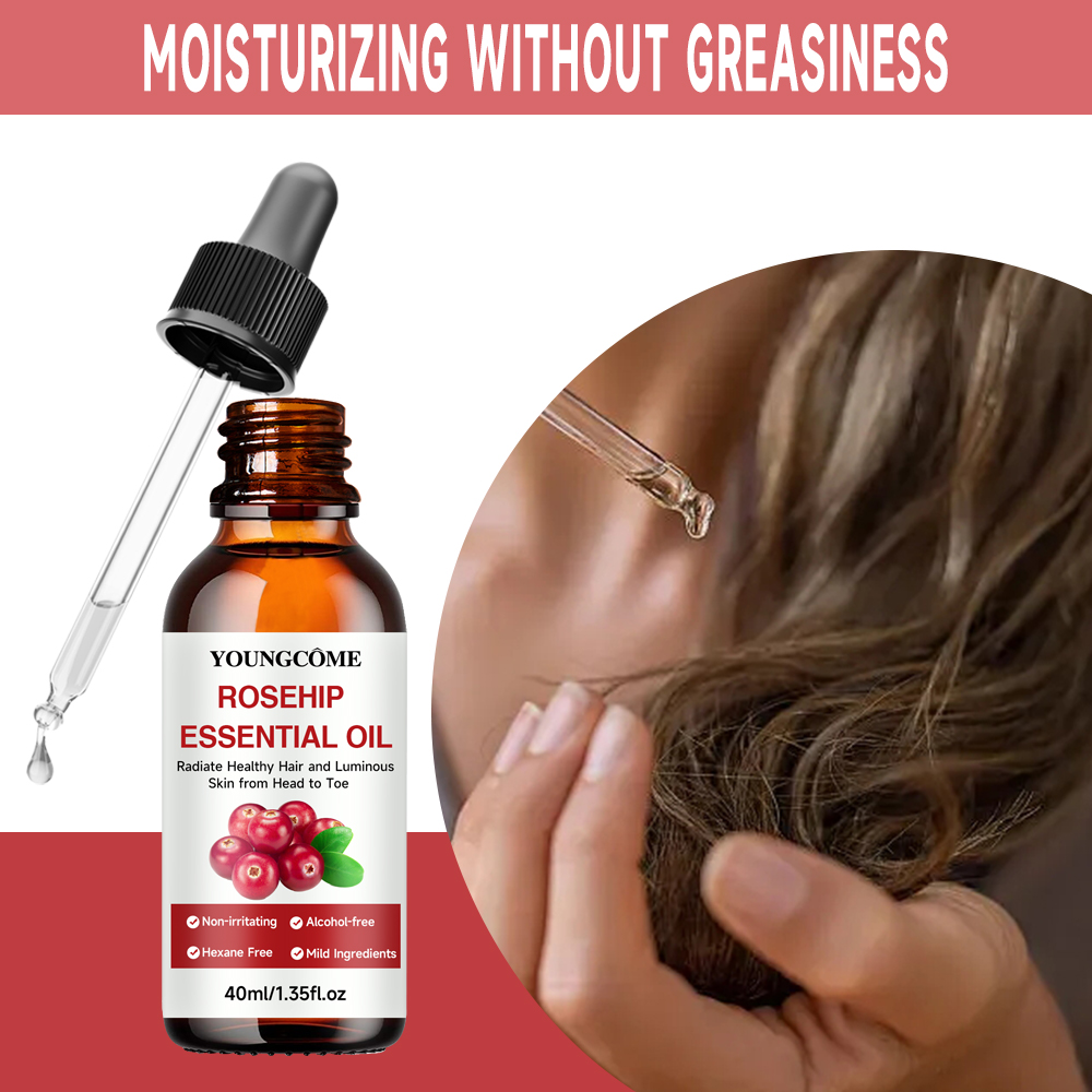 ピュアローズヒップエッセンシャルオイル 小じわを薄くする リ - Face Oil Rosehip のレビューと価格