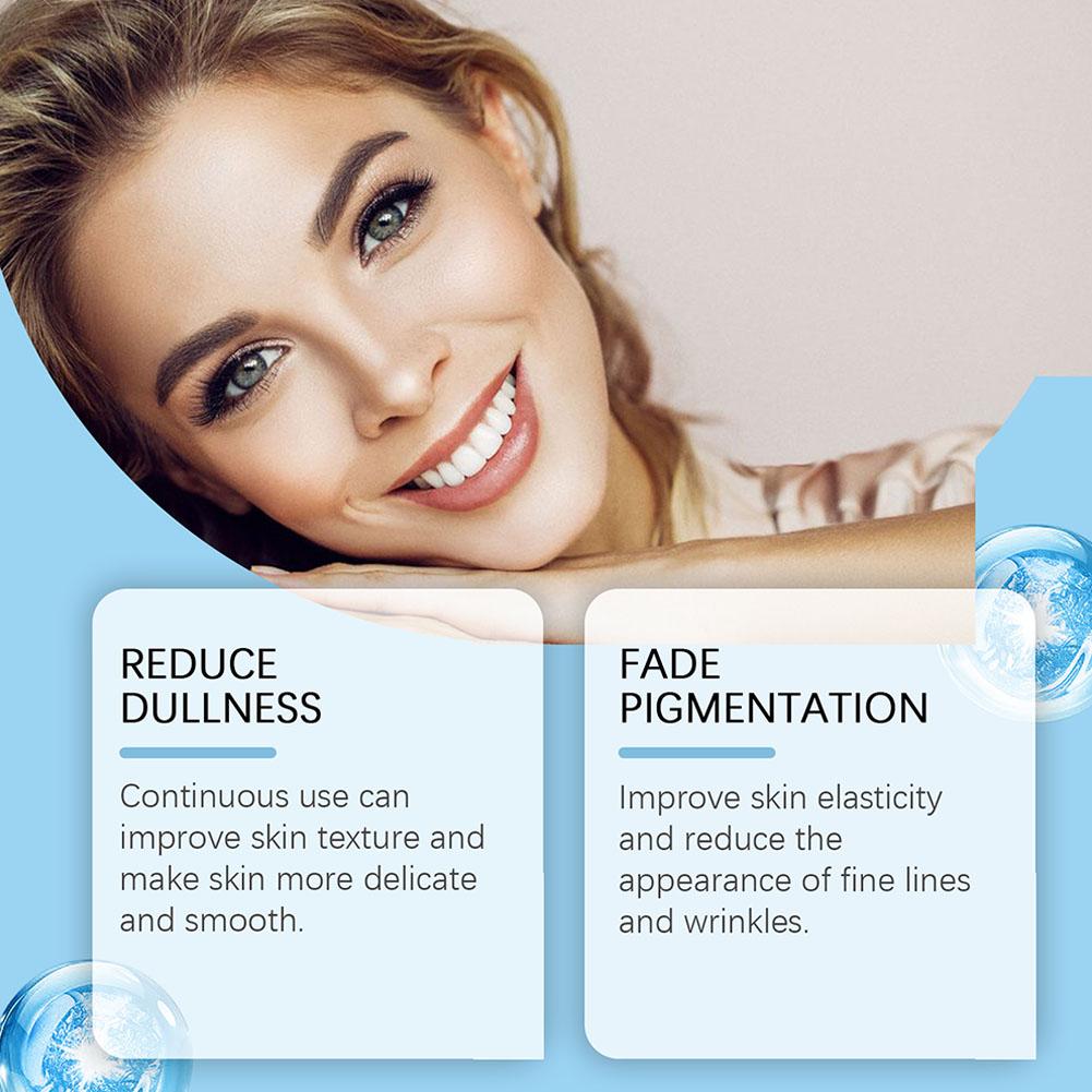 ヒアルロン酸配合のフェイスセラム 10ml。ローラー型アプリ - Face Moisturizer のレビューと価格