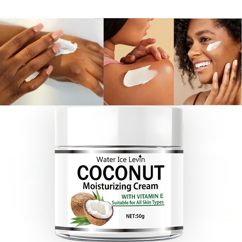 50g ココナッツオイル保湿クリーム |     コラーゲン - Skincare Glowing のレビューと価格