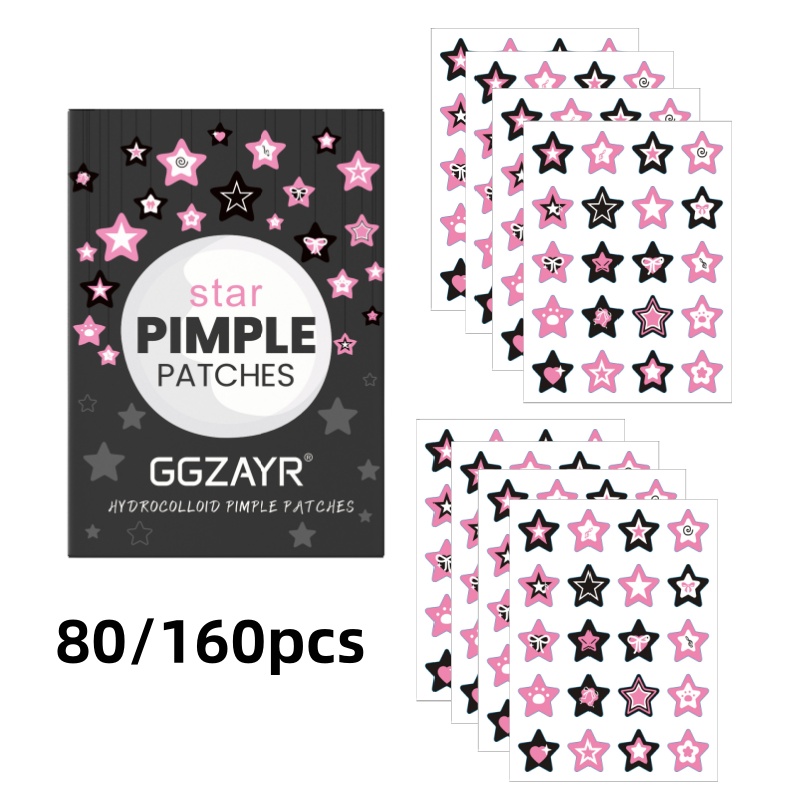 80/160 個のスター アクネ パッチ セット – さまざ - Face Moisturizer のレビューと価格