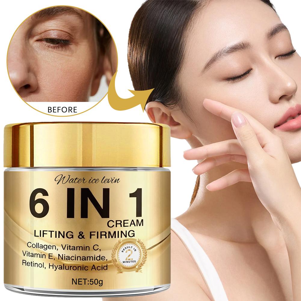 6 IN 1 コラーゲンフェイスクリーム リフティング・ファ - Vitamin C Serum のレビューと価格