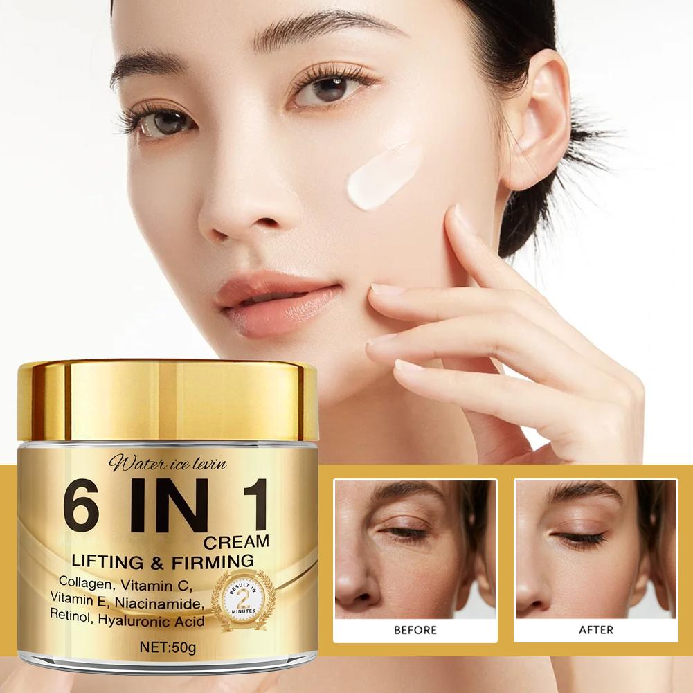 6 IN 1 コラーゲンフェイスクリーム リフティング・ファ - Vitamin C Serum のレビューと価格