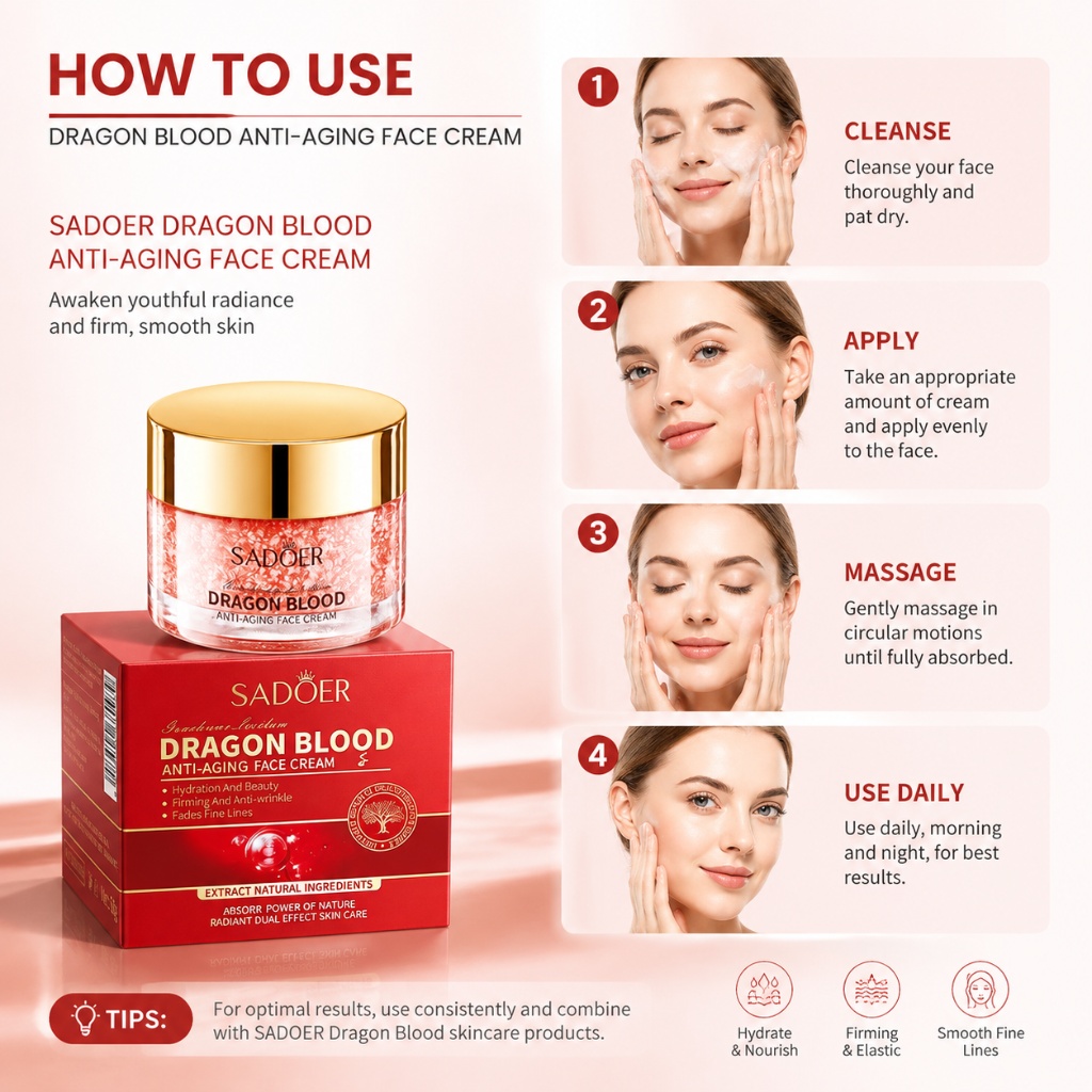 ドラゴンブラッド配合レチノールフェイスクリーム。深層保湿、肌 - Retinol Cream のレビューと価格