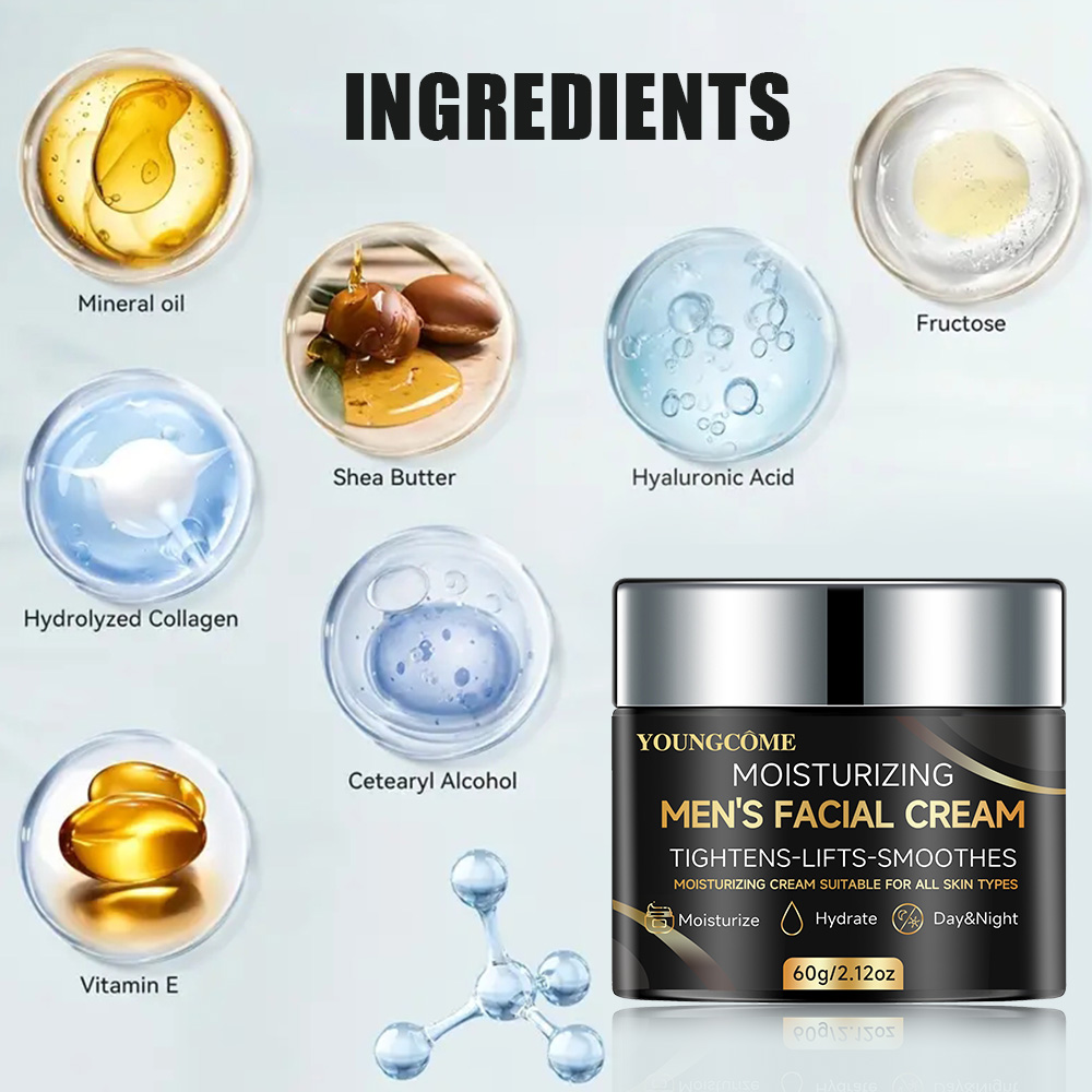 メンズフェイスクリーム（コラーゲン、レチノール、ヒアルロン酸 - Retinol Cream のレビューと価格
