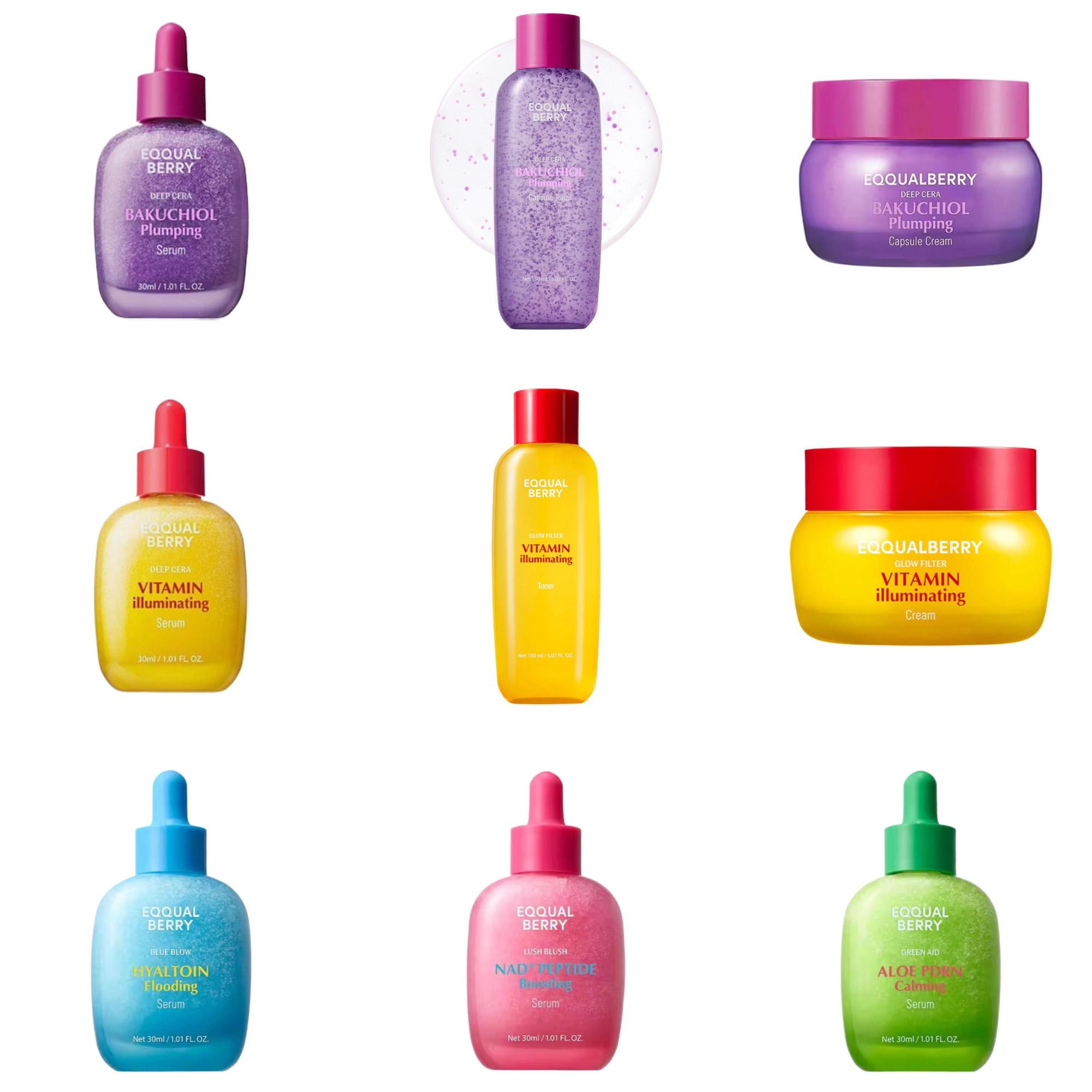 EQQUALBERRY バクチオール プランピングセラム 5 - Retinol Cream のレビューと価格