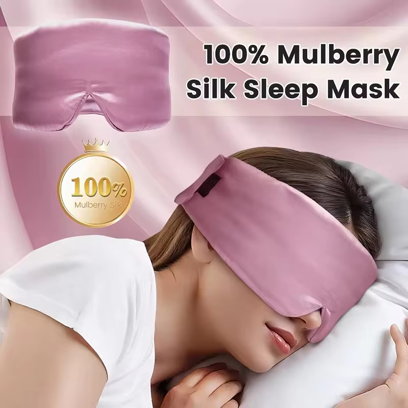 通気性のあるアイマスク。遮光性があり、日常使いや旅行に最適。 - Skincare Glowing のレビューと価格