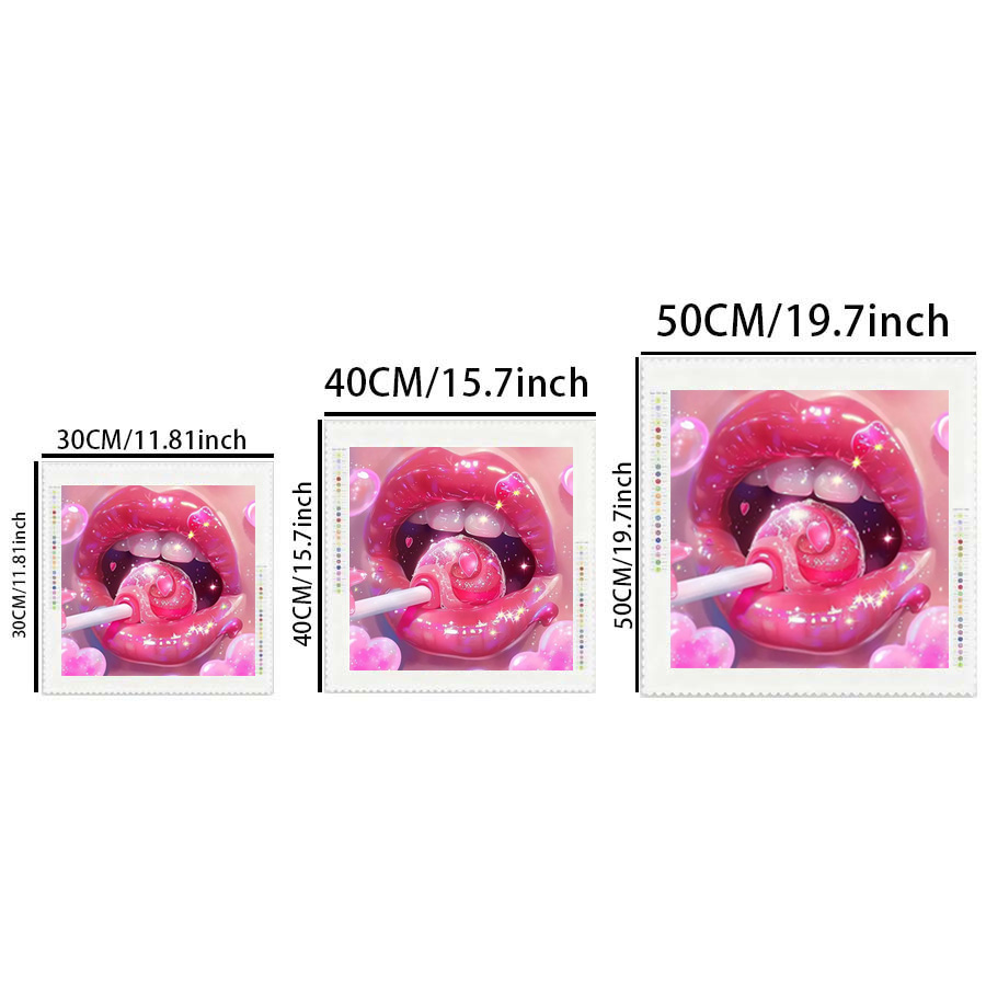 1ピース - 5D-DIY - フロッキングクロス - 特殊 - Lip Balm のレビューと価格
