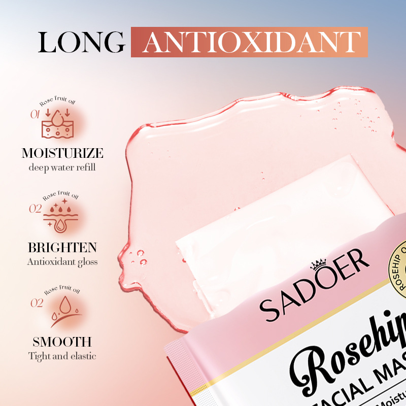 5/10 個 SADOER ローズヒップフェイスマスク抗しわ - Face Oil Rosehip のレビューと価格