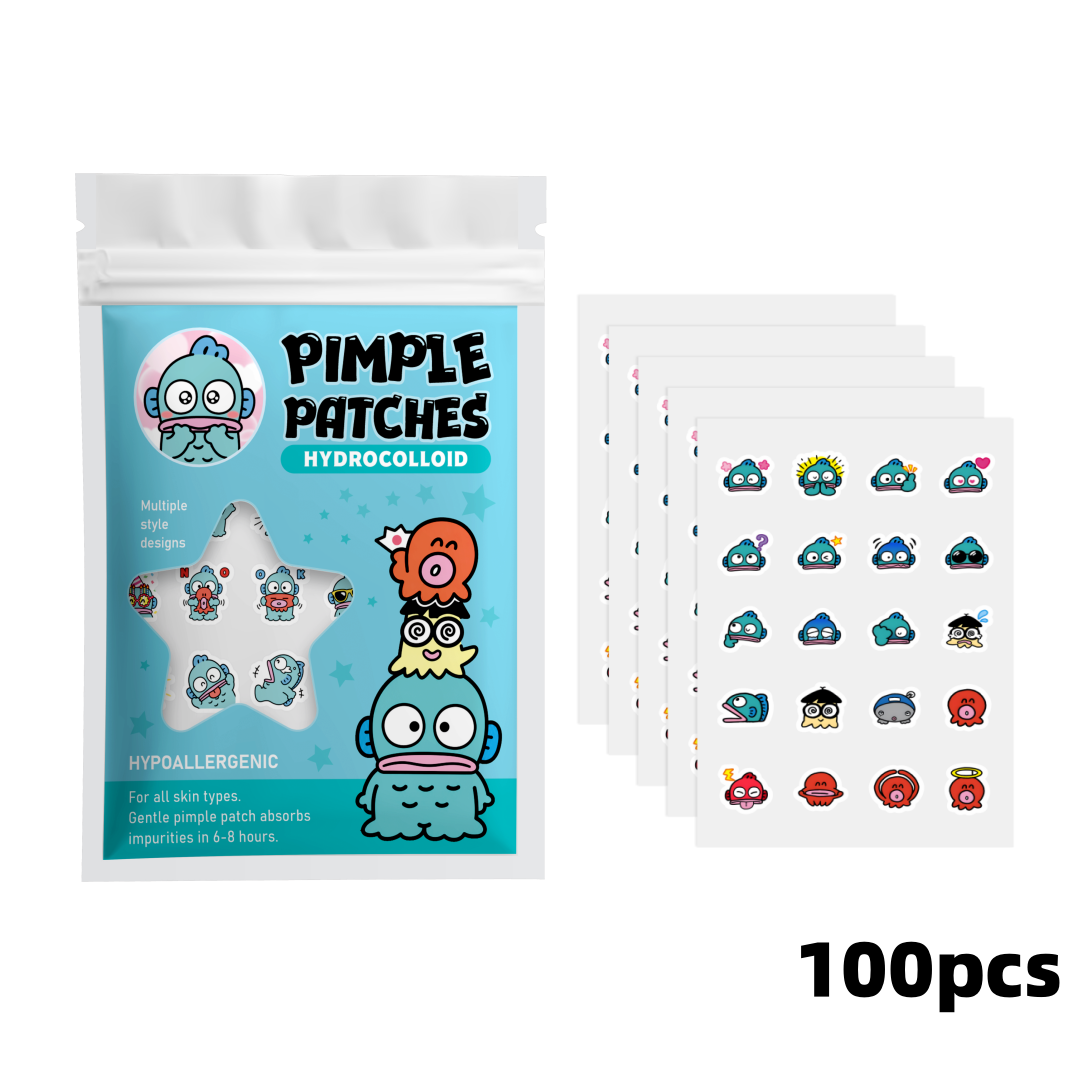 100/20個入りのかわいいカクレクマノミのハイドロコロイド - Face Moisturizer のレビューと価格