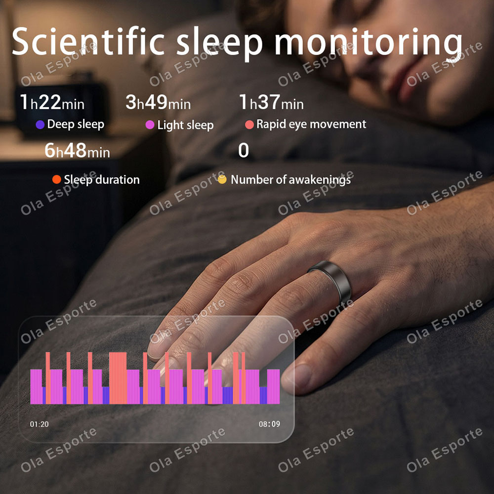 Ola Esporte スマートリング男性女性カップルスマー - Skincare Glowing のレビューと価格