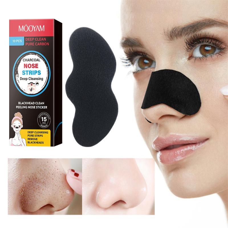 10枚入り 男女兼用 黒ずみ除去マスク 鼻パック 毛穴ケア  - Face Mask Skincare のレビューと価格