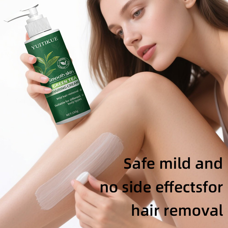 YUITIKUE グリーンティー脱毛クリーム 150g、マイ - Body Lotion のレビューと価格