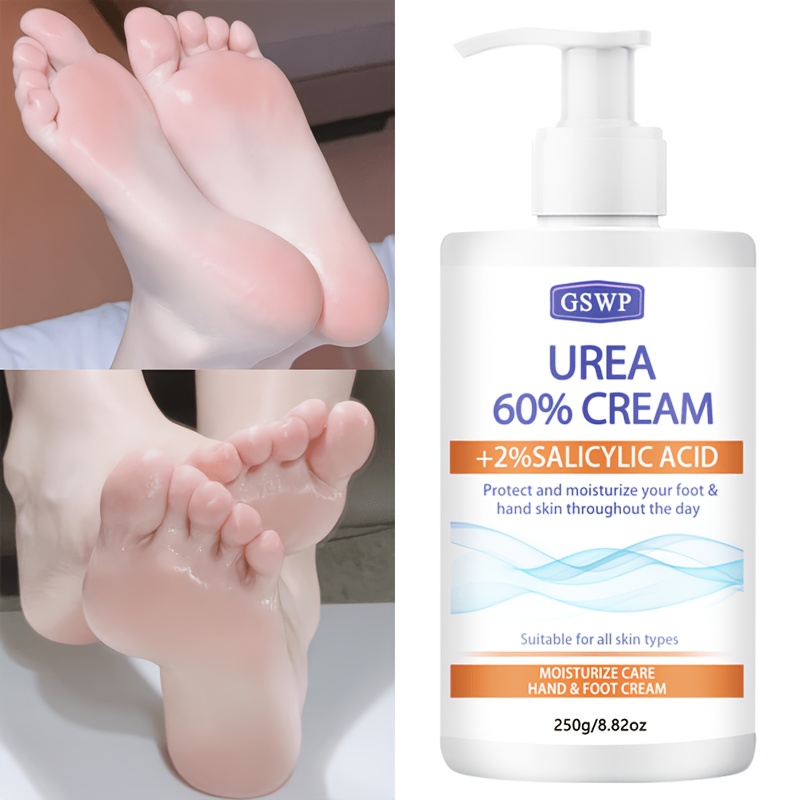 GSWP 60%尿素配合保湿ハンド＆フットクリーム、サリチル - Urea Foot Cream のレビューと価格
