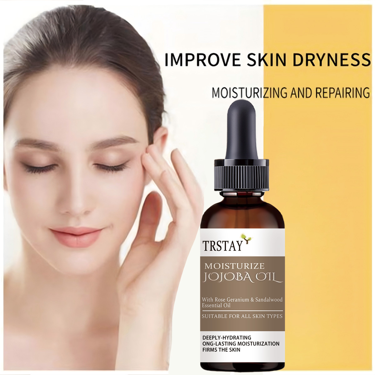 5ML/15ML/30ML/50ML/ピュアローズヒップオイ - Face Oil Rosehip のレビューと価格
