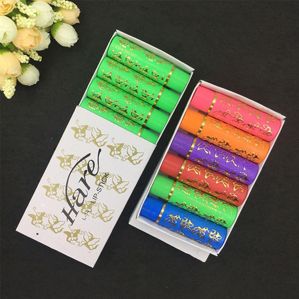 変色口紅長期的なバームダークグリーンマジックリップグロス蝶リ - Lip Balm のレビューと価格