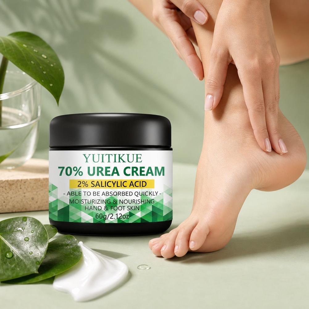 60g アンチクラック尿素ハンド＆フットケアクリーム、死んだ - Urea Foot Cream のレビューと価格