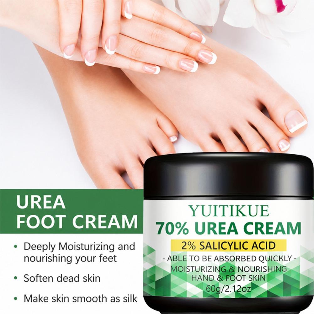 60g アンチクラック尿素ハンド＆フットケアクリーム、死んだ - Urea Foot Cream のレビューと価格