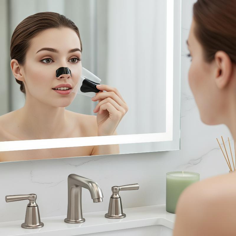 50枚入り 鼻の黒ずみ除去マスク 毛穴縮小トリートメントステ - Face Mask Skincare のレビューと価格