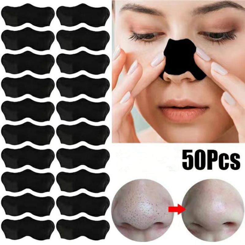 【F】50個入り 鼻の黒ずみ除去マスク 毛穴引き締め効果のあ - Face Mask Skincare のレビューと価格