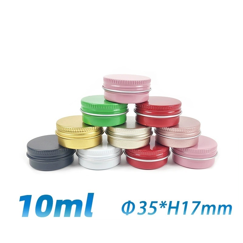 200個入り ミニサイズ 10ml 金属製 円筒型 化粧品用 - Lip Balm のレビューと価格