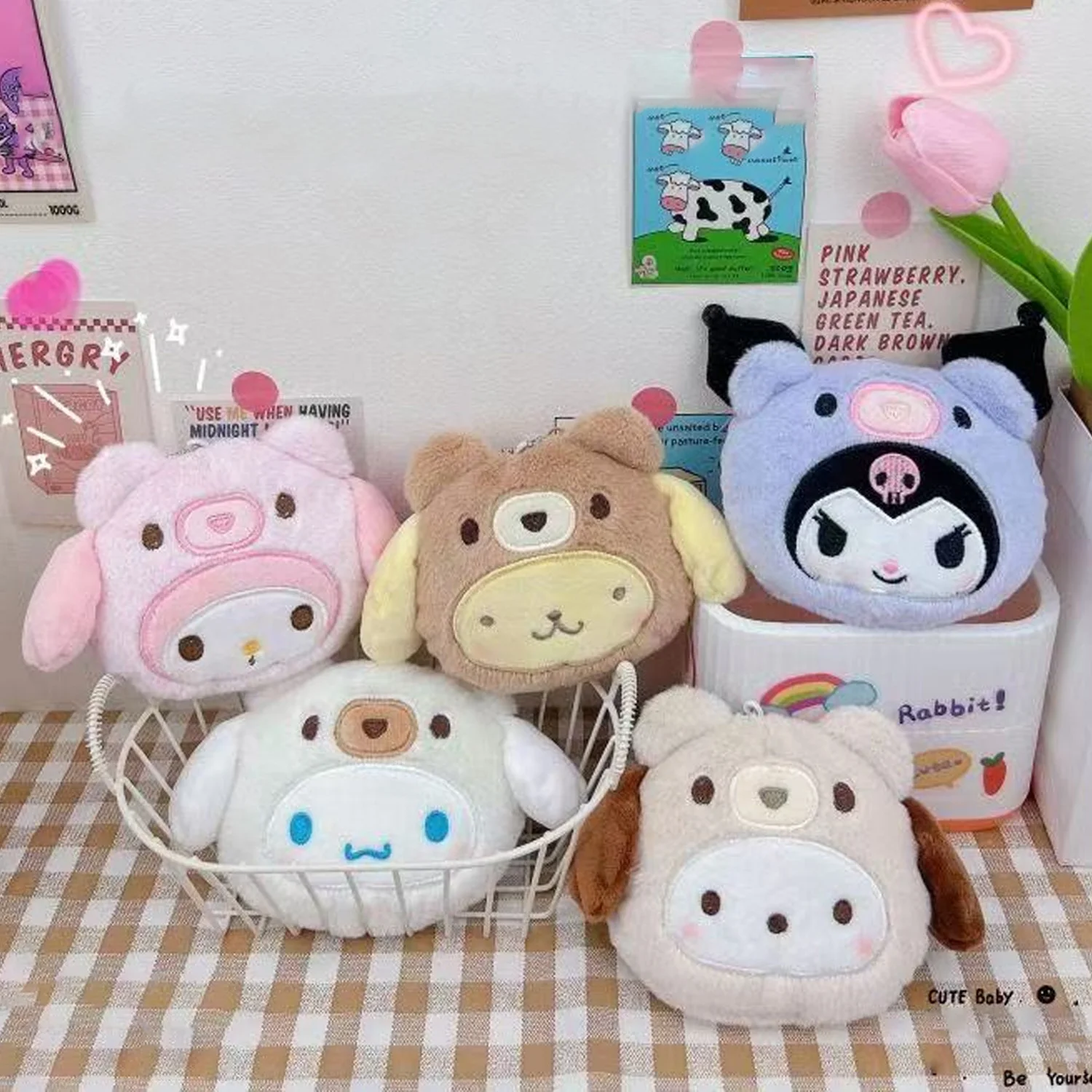 ぬいぐるみコインパースペンダント、ヒーリングデータケーブル、 - Lip Balm のレビューと価格