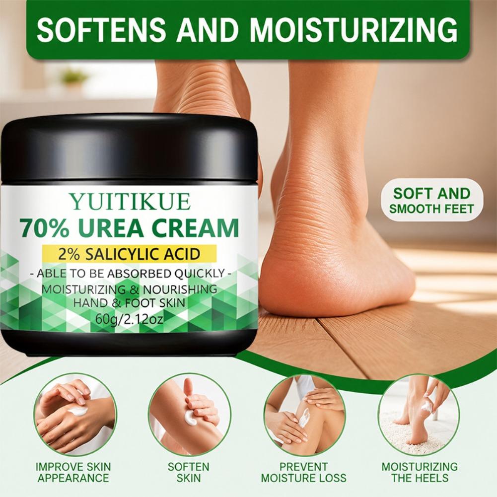 尿素70%配合、サリチル酸2%配合の手足用クリーム。乾燥した - Urea Foot Cream のレビューと価格